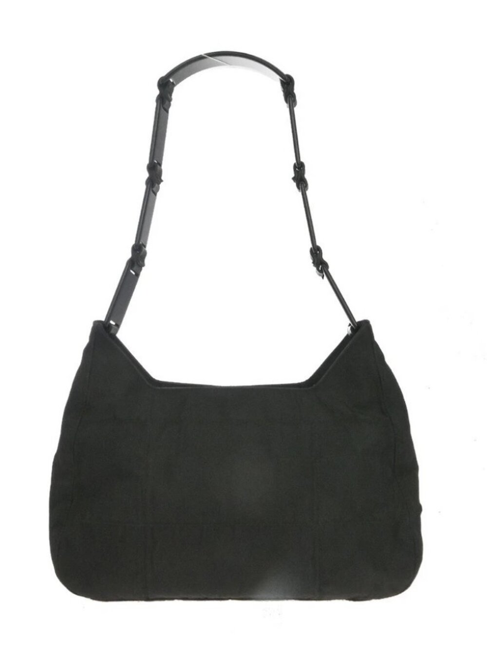 Prada Brown Nylon Mini 53 Handbag